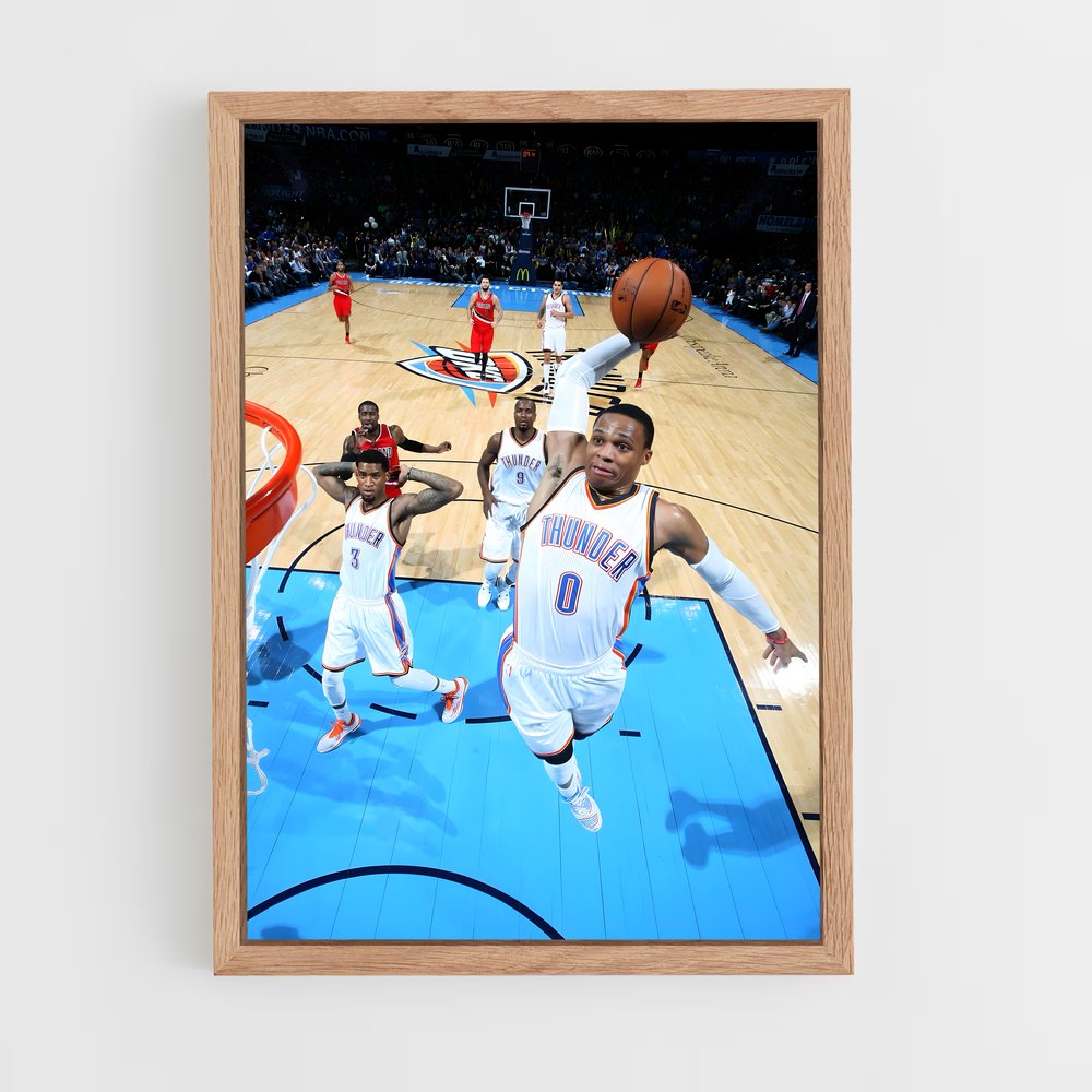 Poster Thunder Legends – affiche Basketball (vue 4)